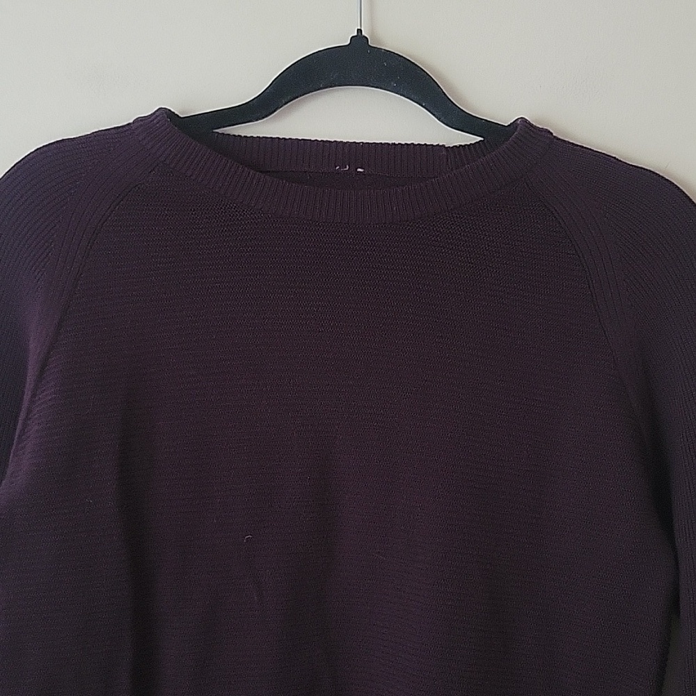 Lululemon Simply Wool Sweater Black Cherry Size Small - Picture 4 of 7